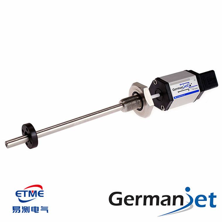 Germanjet CANbus 导轨式磁致伸缩位移传感器，带 M12 总线接口电子头