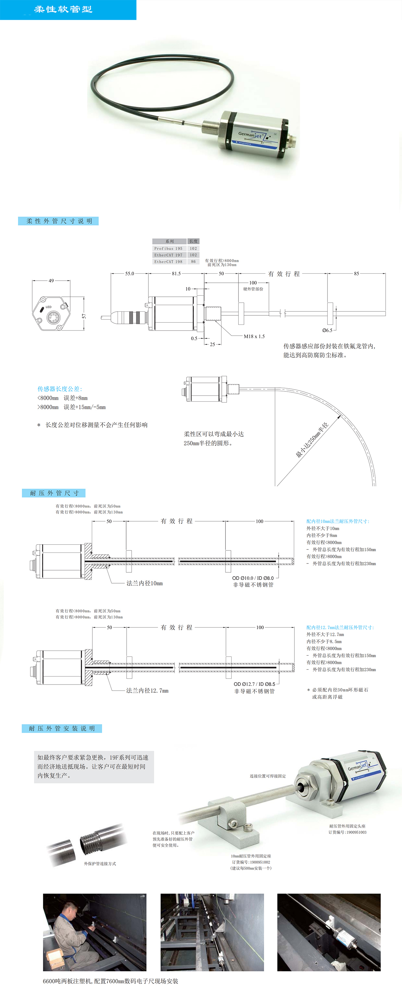 19F 柔性长行程产品实物图