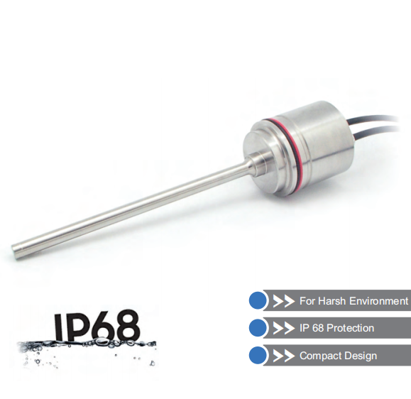 16E 系列 恶劣环境型磁致伸缩位移传感器 IP68 fully enclosed for extreme harsh environments with high contamination and dust